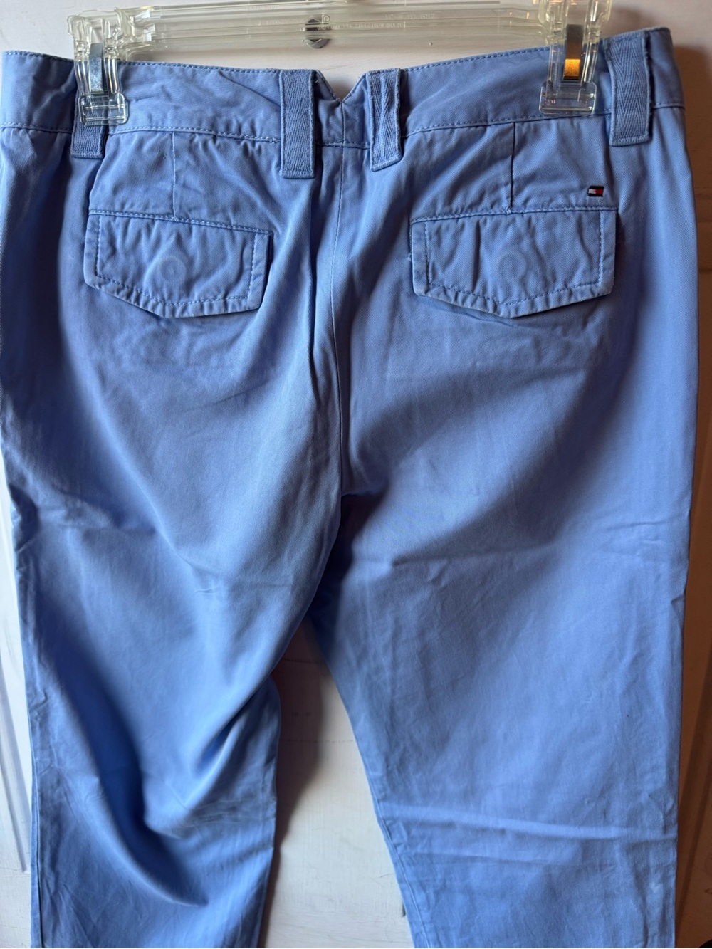 Tommy Hilfiger Light Blue Women's Pants - Picture 5 of 7